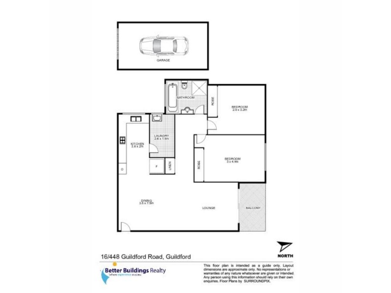 16/448 Guildford Road, Guildford NSW 2161 Floorplan